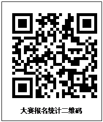 文本框:
大赛报名统计二维码